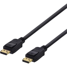 Deltaco DP-1022 2 m DisplayPort display cable for Lenovo displays