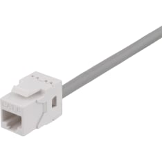 Deltaco MD-118 Cat6 Keystone-liitinmoduuli LSA/110 muovia