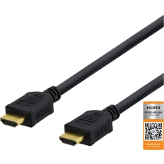 Deltaco Premium High-Speed HDMI with Ethernet kaapeli