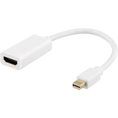 Deltaco DP-HDMI46 Mini DisplayPort - HDMI adapter
