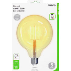 Deltaco Smart Home SH-LFE27G125 E27 älylamppu