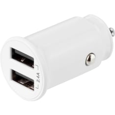 Deltaco USB-CAR125 2 device USB car charger