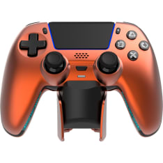 DELTACO GAMING Wireless PS5 Controller with charging dock
