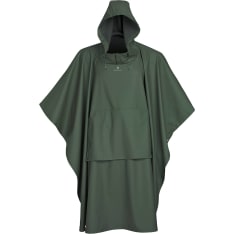 Woodline green rain cape