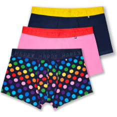 H By Happy Socks Multi Color Dot miesten bokserit