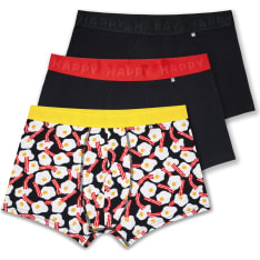 H By Happy Socks Egg & Bacon men's boxers 3-pack