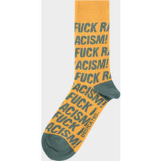DEDICATED Sigtuna Fuck Racism Men's Socks