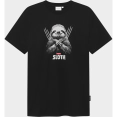 Dedicated Stockholm Sloth Black t-paita
