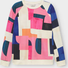 Dedicated Sweatshirt Malmoe Abstract Block