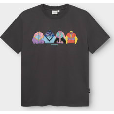 Dedicated Stockholm Im Fashion Charcoal t-paita