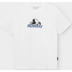Dedicated t-shirt Stockholm Monday Crash White
