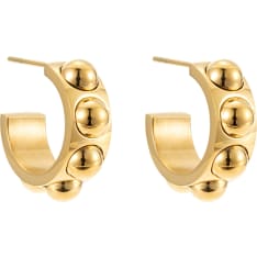 By Jolima Fiona Dot Earrings