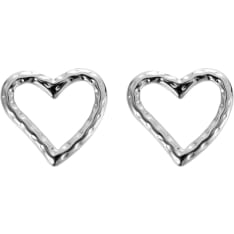 By Jolima Open Heart Earrings