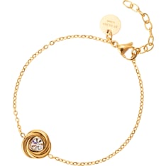 By Jolima Knot Crystal Bracelet