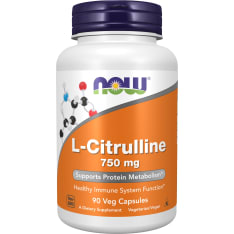 Now Foods L-Citrulline 750 mg - 90 Veg Capsules