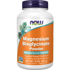 Now Foods Magnesiumbisglysinaatti Magnesium Bisglycinate Powder 227g ravintolisä
