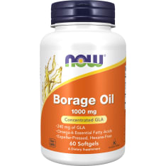 Now Foods Borage Oil 1000 mg - 60 softgels