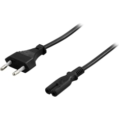 Deltaco DEL-109 ungrounded device cable