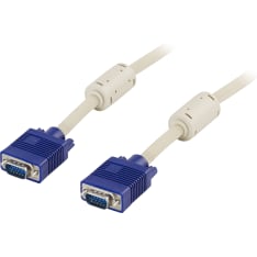 Deltaco RGB-2D 15 m VGA cable