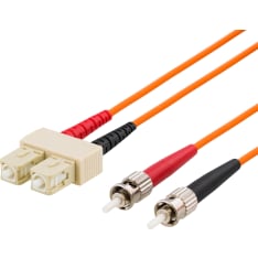 Deltaco ST-SC 62,5/125 multimode cable
