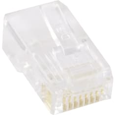 Deltaco MD-3 Modulaariliitin RJ45 laitekaapelille 20 kpl