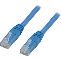 Deltaco blue U/UTP Cat5e network cable
