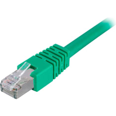 Deltaco STP-6 F/UTP Cat6 vihreä verkkokaapeli