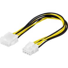 Deltaco SSI-42 8-pin EPS12V jatkokaapeli