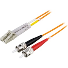 Deltaco LC-ST 62,5/125 OM1 duplex multimode kuitukaapeli