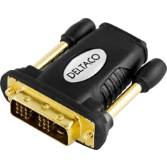 Deltaco HDMI female - DVI-D male adapter