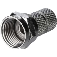 Deltaco F-male connector 6.2mm RG59/antenna cable