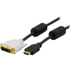 Deltaco HDMI - DVI-D cable