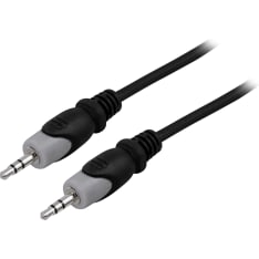 Deltaco 3.5 mm male-male audio cable