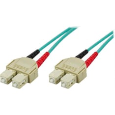 Deltaco SC-SC 50/125 OM3 duplex multimode cable