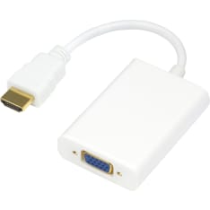 Deltaco HDMI - VGA + 3.5mm adapter
