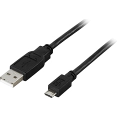 Deltaco USB-299S 0,25m USB - micro-USB kaapeli