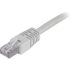 Deltaco STP-6 F/UTP Cat6 harmaa verkkokaapeli