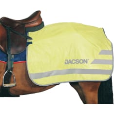 Jacson's neon yellow back warp