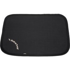 Back on Track Smooth Black Dog Bed