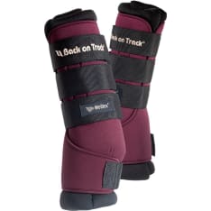 Back on Track Royal burgundy velcro mattresses