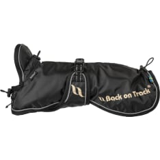 Back on Track Sunny Black Dog Padded Jacket