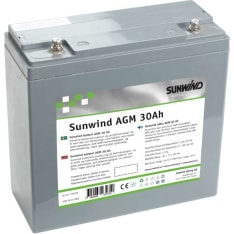 Sunwind 12/30 Ah agm battery