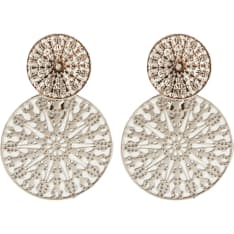 By Jolima Spinn Twin Earrings