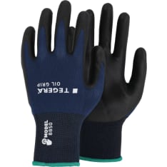 Tegera Oil Grip 8850R synthetic work gloves