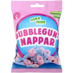 Candy People Sura Mini Bubblegum Nappar 70 g candy bag