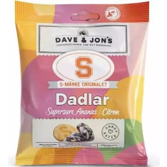 S-Märke Dave&Jon's 50 g tart date