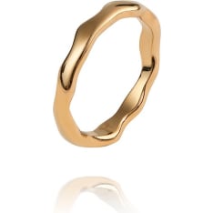 Mockberg Wavy petite ring