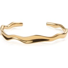 Mockberg MB0173 Wavy bolded cuff bracelet