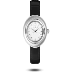 Mockberg Belle Oval Leather wrist watch