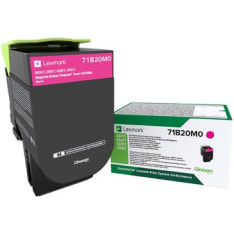 Lexmark 71B20M0 magenta toner cartridge